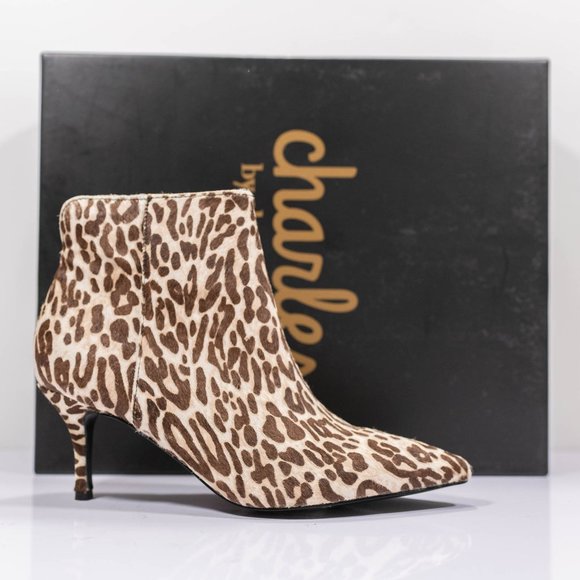 Charles David Albuquerque Leopard-Print Booties - Picture 14 of 15
